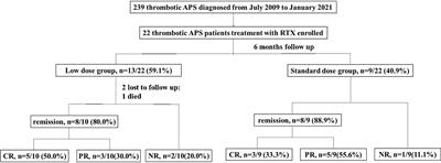 Low dose versus standard dose rituximab for the treatment of antiphospholipid syndrome: A pilot study from a tertiary medical center
